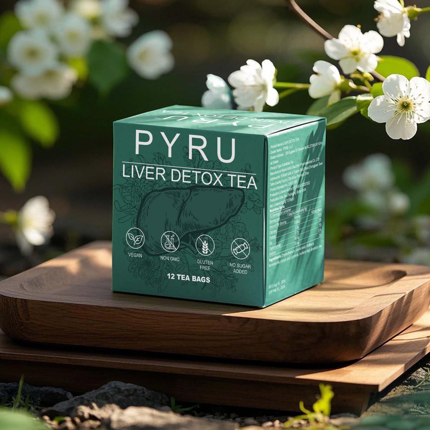 PYRU Liver Detox Tea