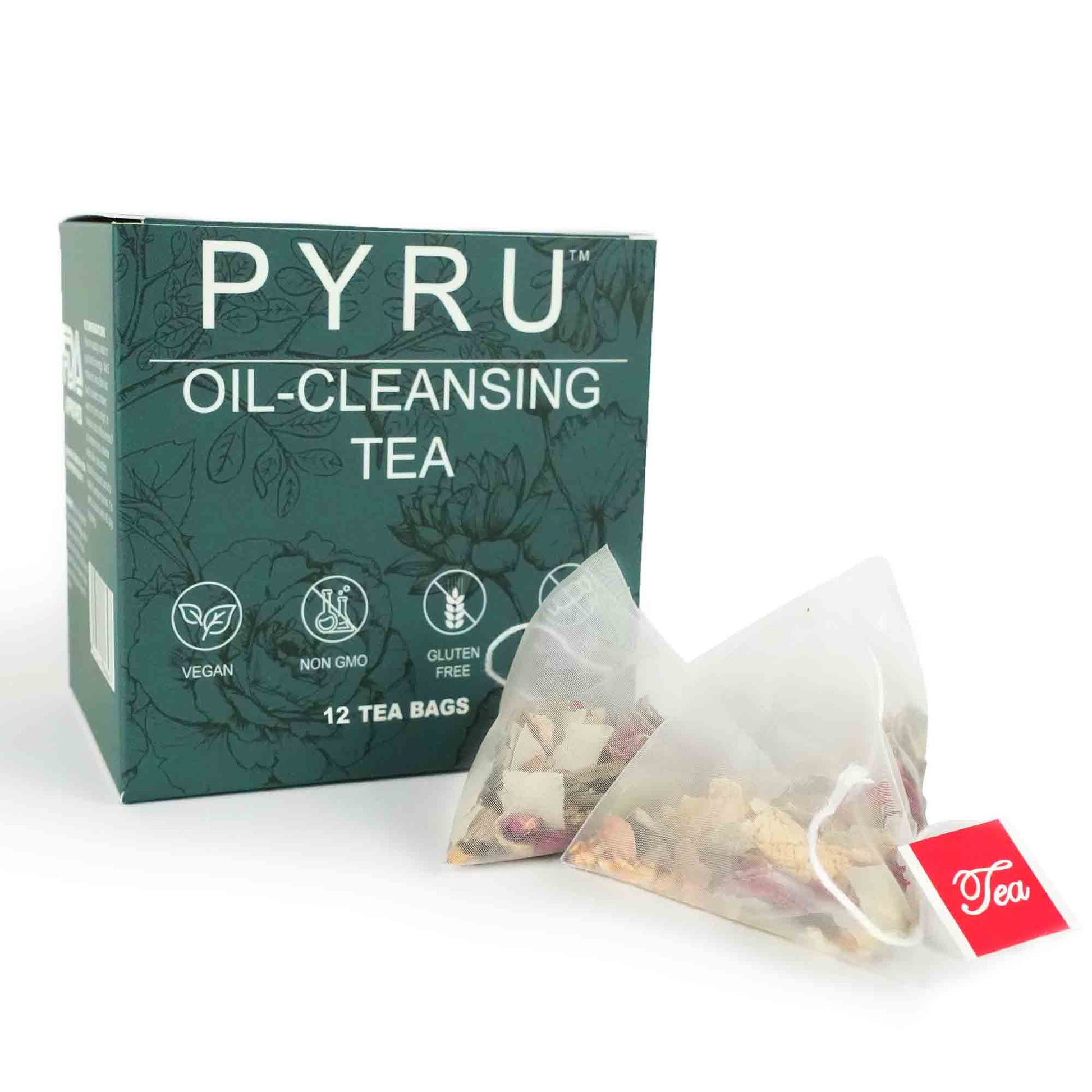 PYRU Oil Reducing Tea 12 Bags