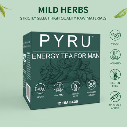 PYRU Energy Tea For Man