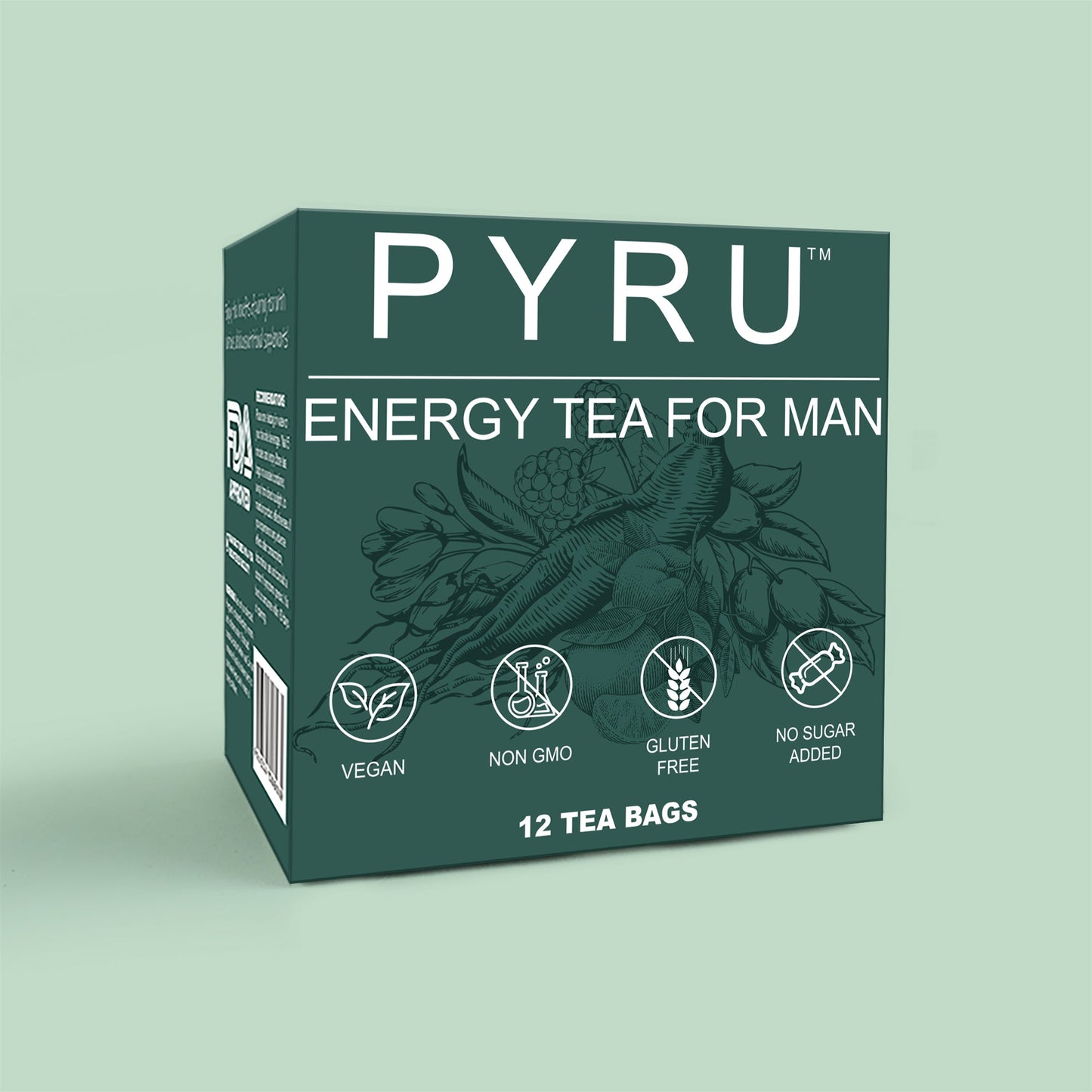 PYRU Energy Tea For Man