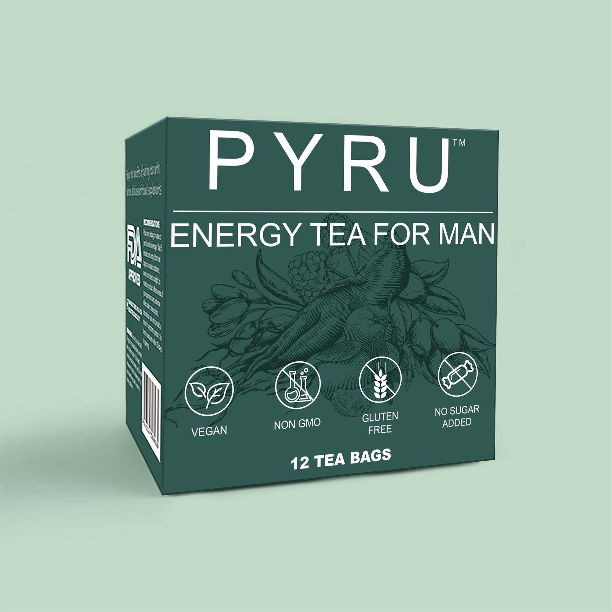 PYRU Energy Tea For Man