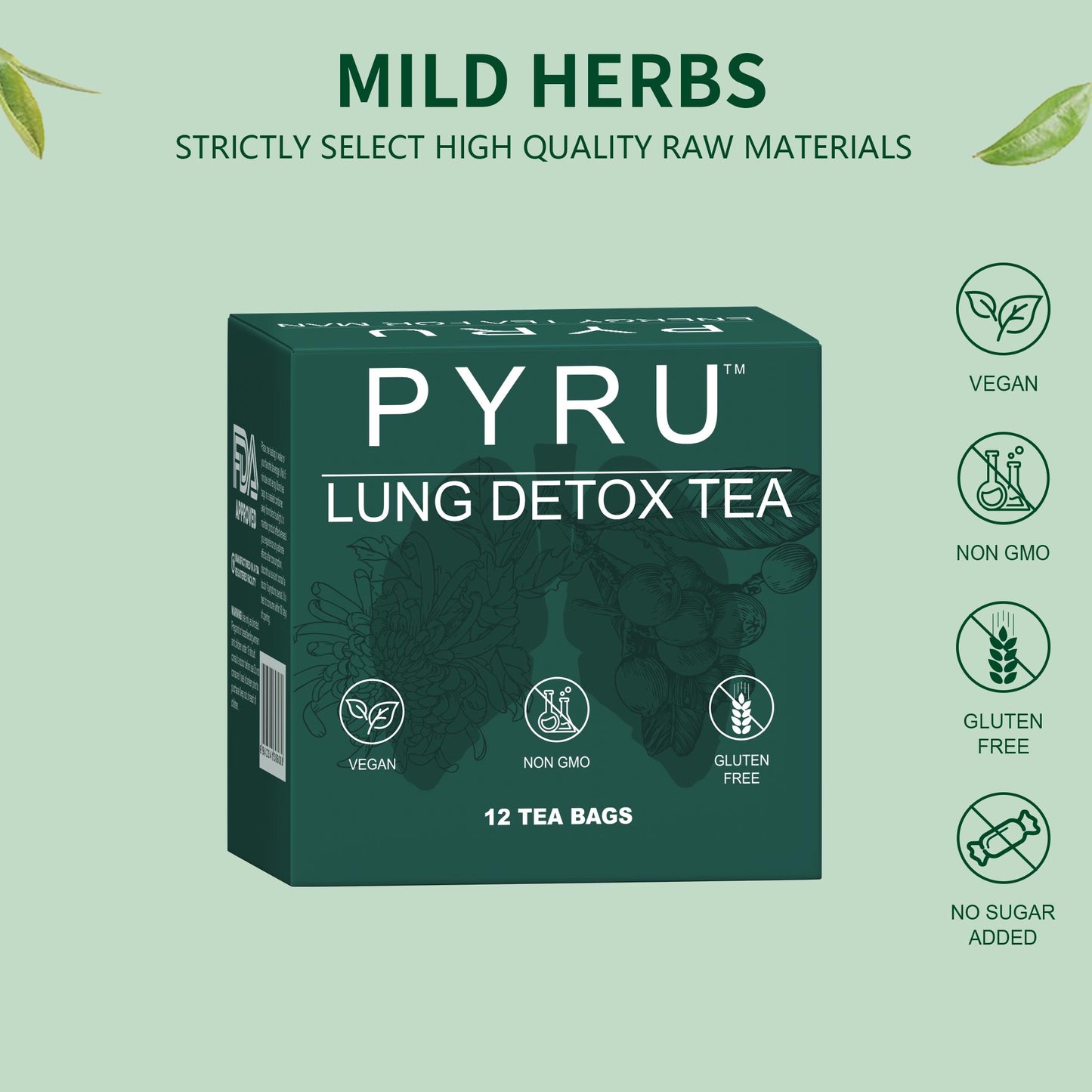 PYRU Lung Detox Tea